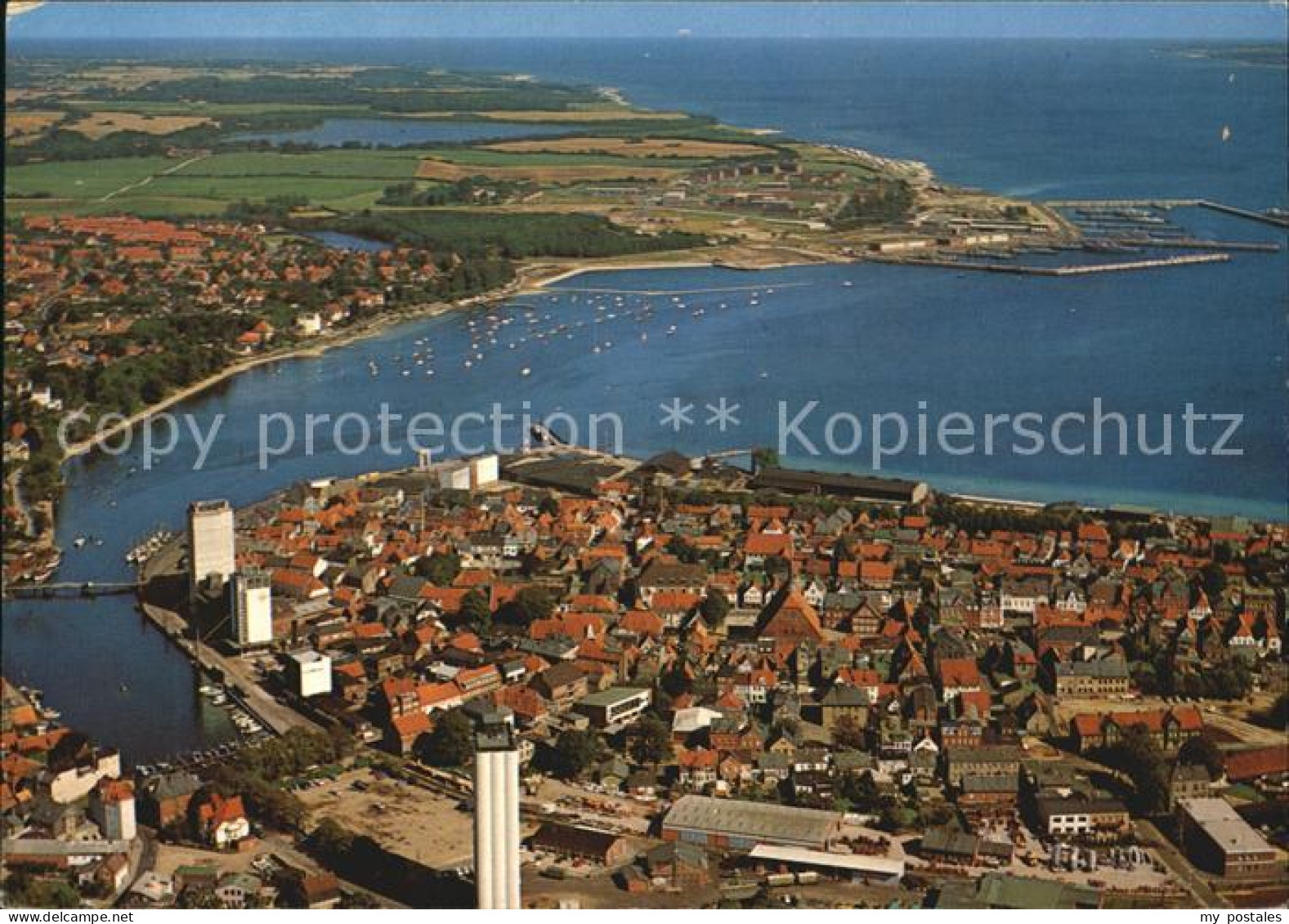 ECKERNFoeRDE Ostseebad Fliegeraufnahme