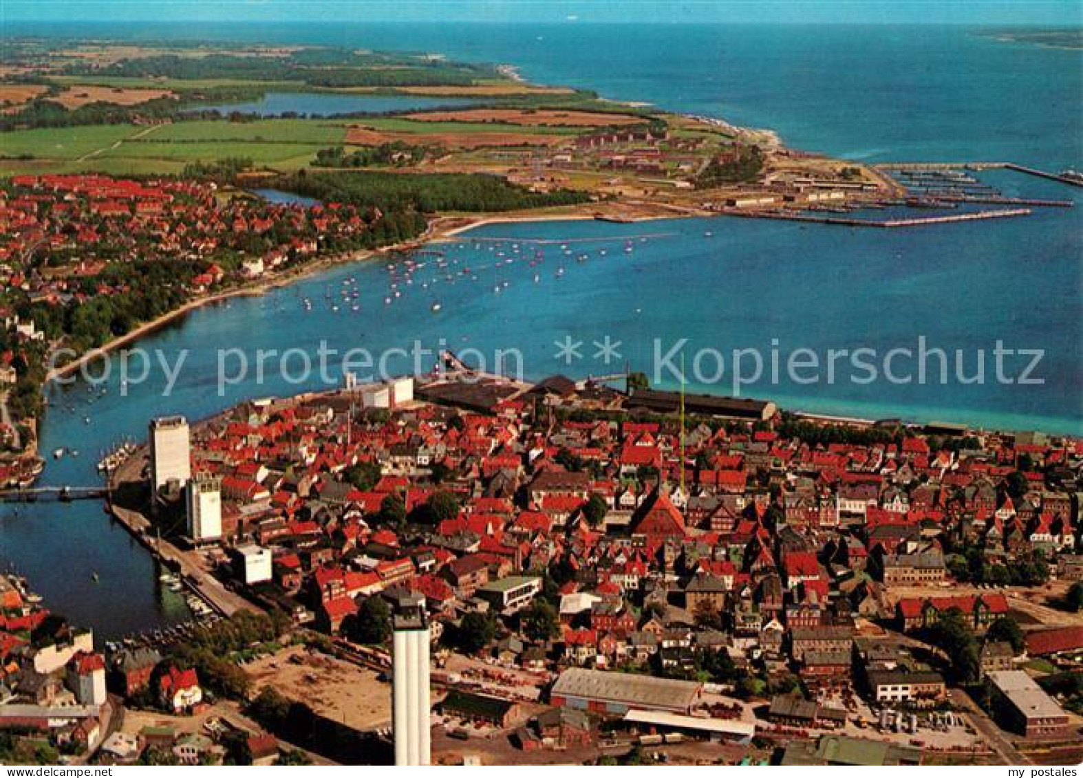 ECKERNFoeRDE Ostseebad Fliegeraufnahme