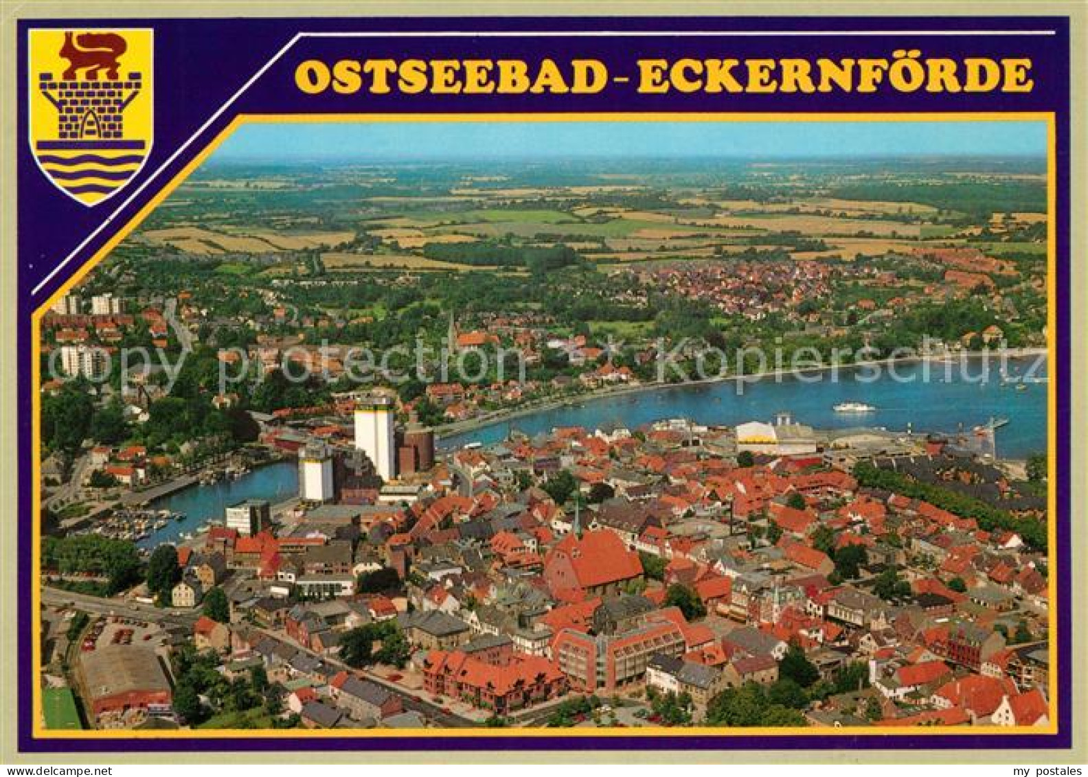 ECKERNFoeRDE Ostseebad Fliegeraufnahme