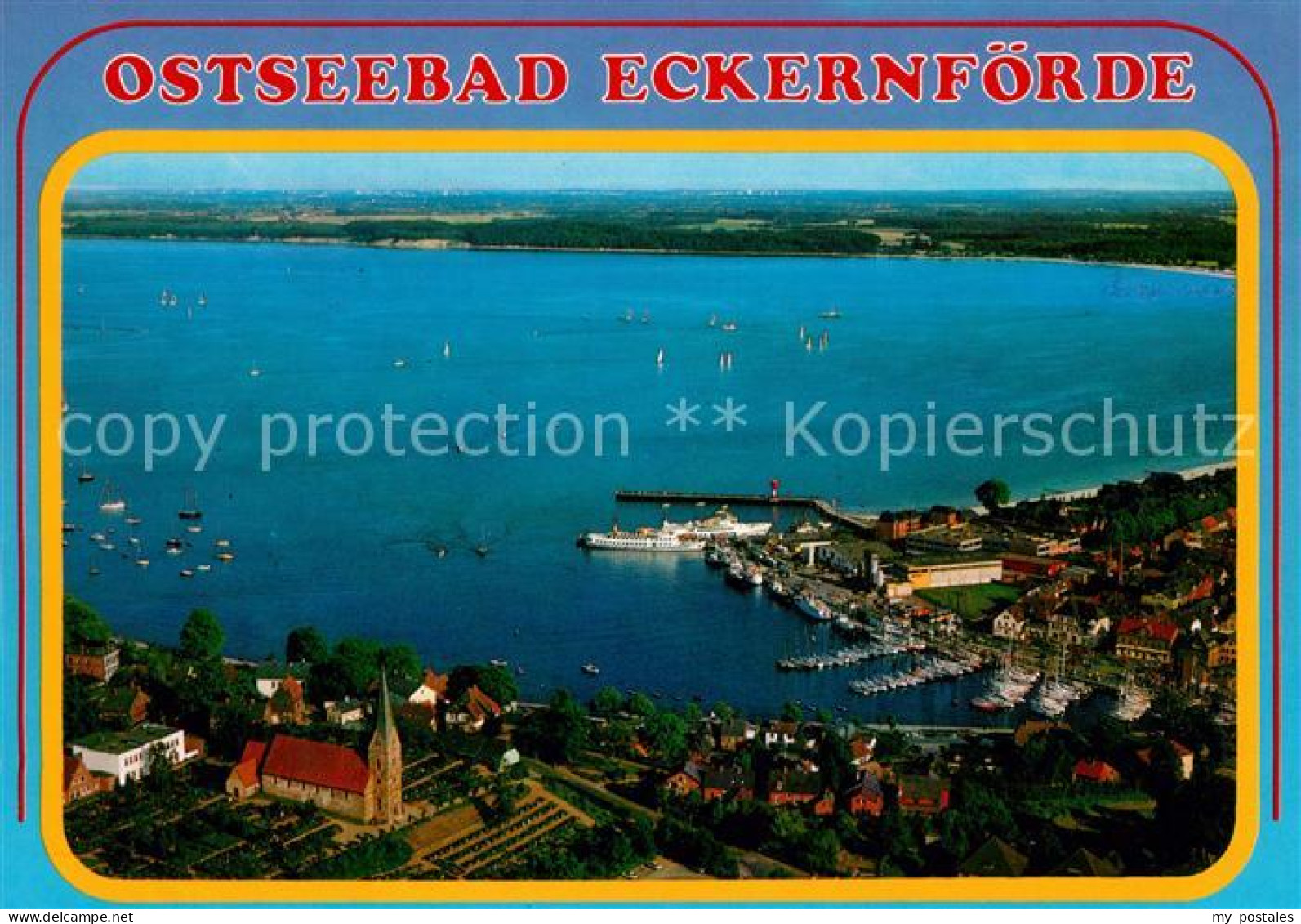 ECKERNFoeRDE Ostseebad Fliegeraufnahme