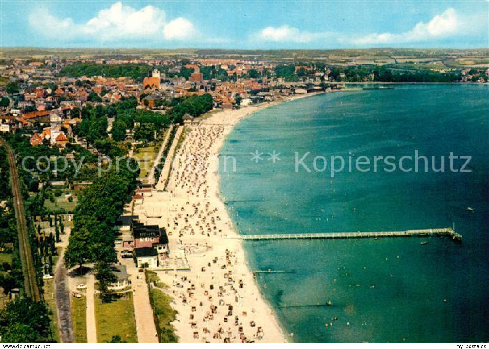 ECKERNFoeRDE Ostseebad Fliegeraufnahme