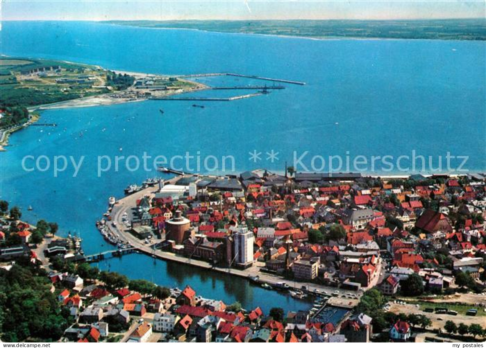 ECKERNFoeRDE Ostseebad Fliegeraufnahme