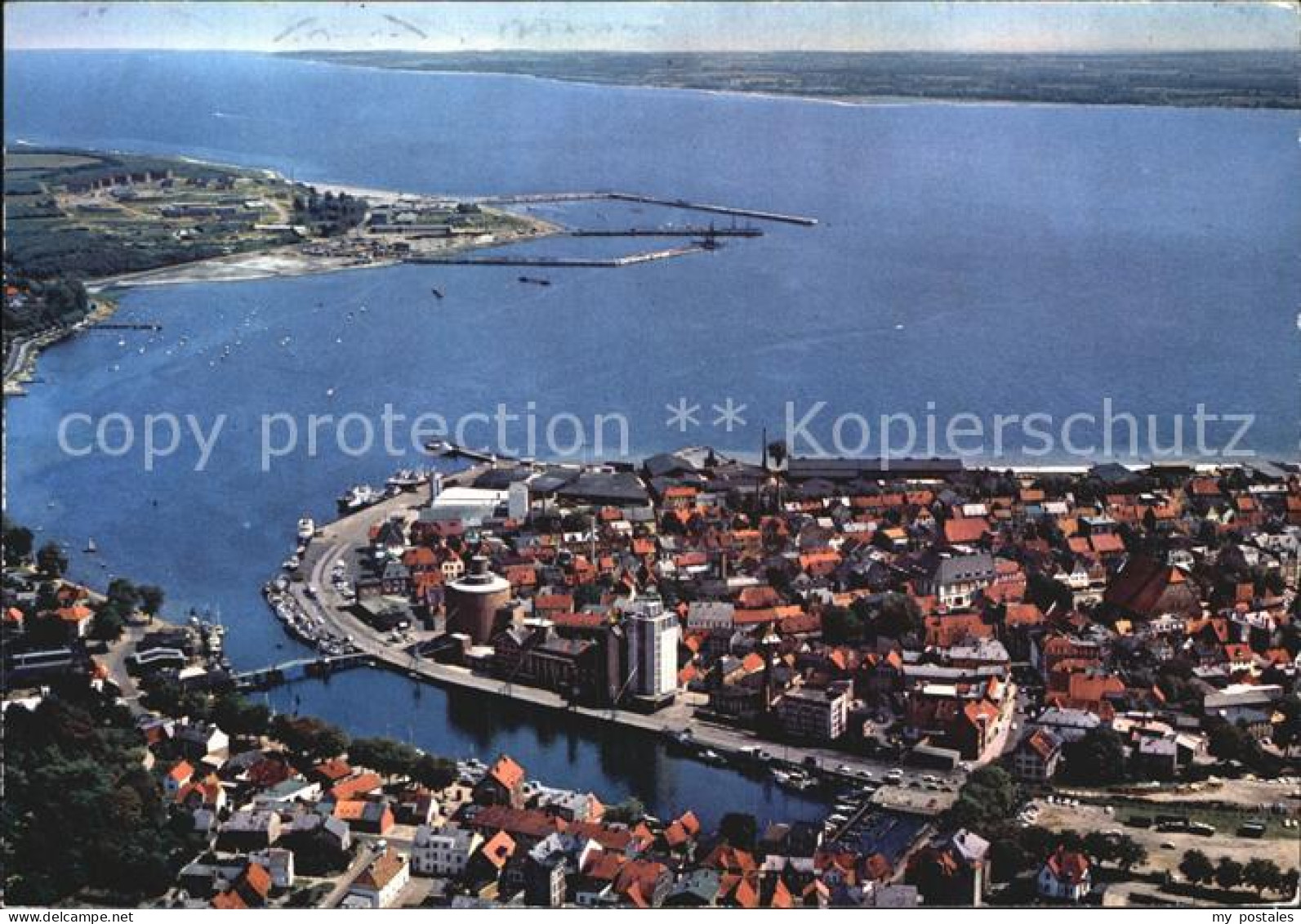 ECKERNFoeRDE Ostseebad Fliegeraufnahme