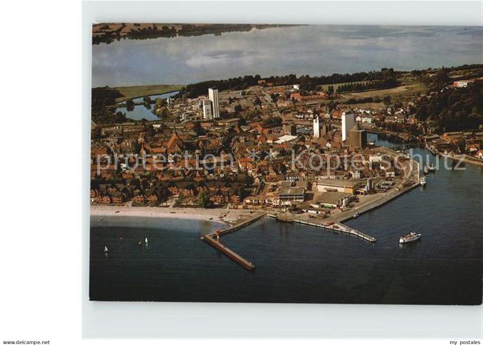 ECKERNFoeRDE Ostseebad Fliegeraufnahme