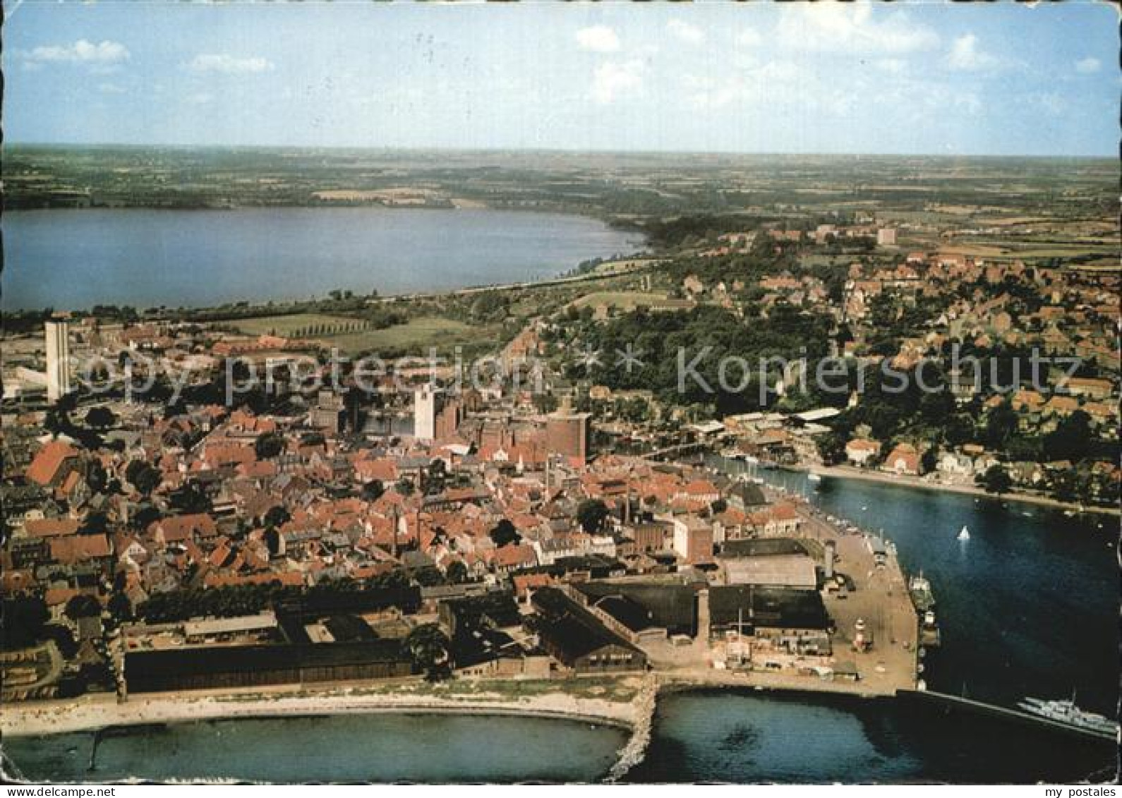 ECKERNFoeRDE Ostseebad Fliegeraufnahme
