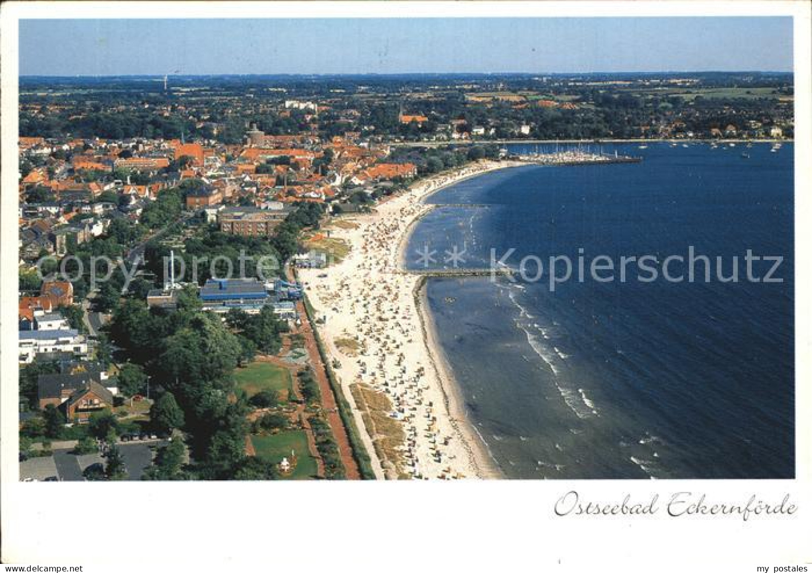 ECKERNFoeRDE Ostseebad Fliegeraufnahme
