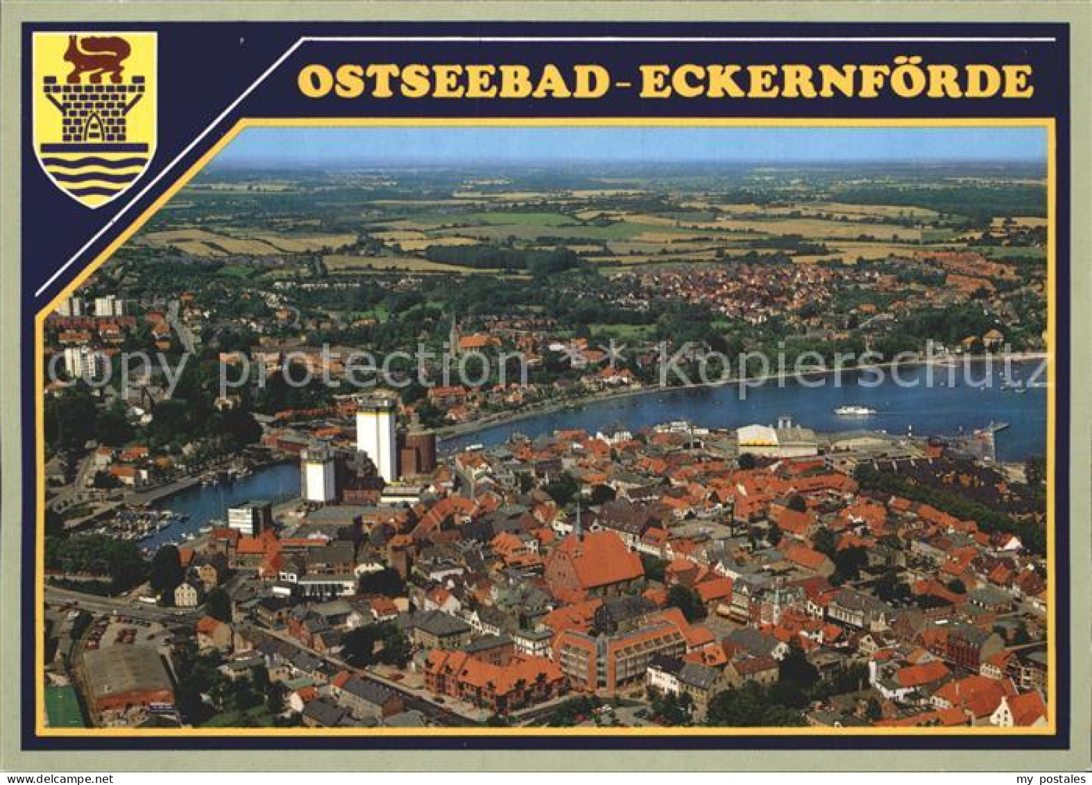 ECKERNFoeRDE Ostseebad Fliegeraufnahme