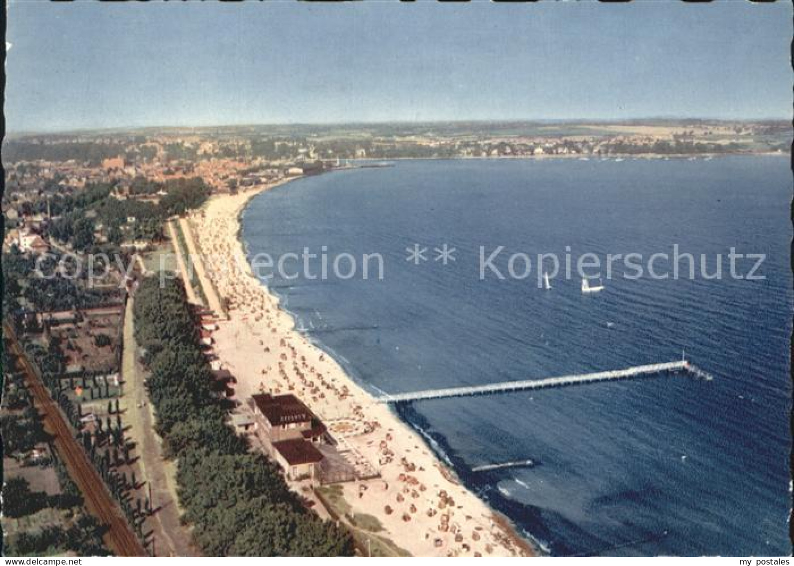 ECKERNFoeRDE Ostseebad Fliegeraufnahme