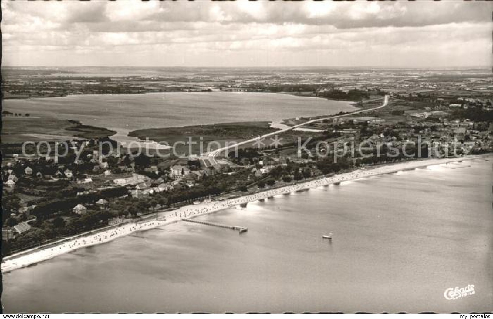 ECKERNFoeRDE Ostseebad Fliegeraufnahme