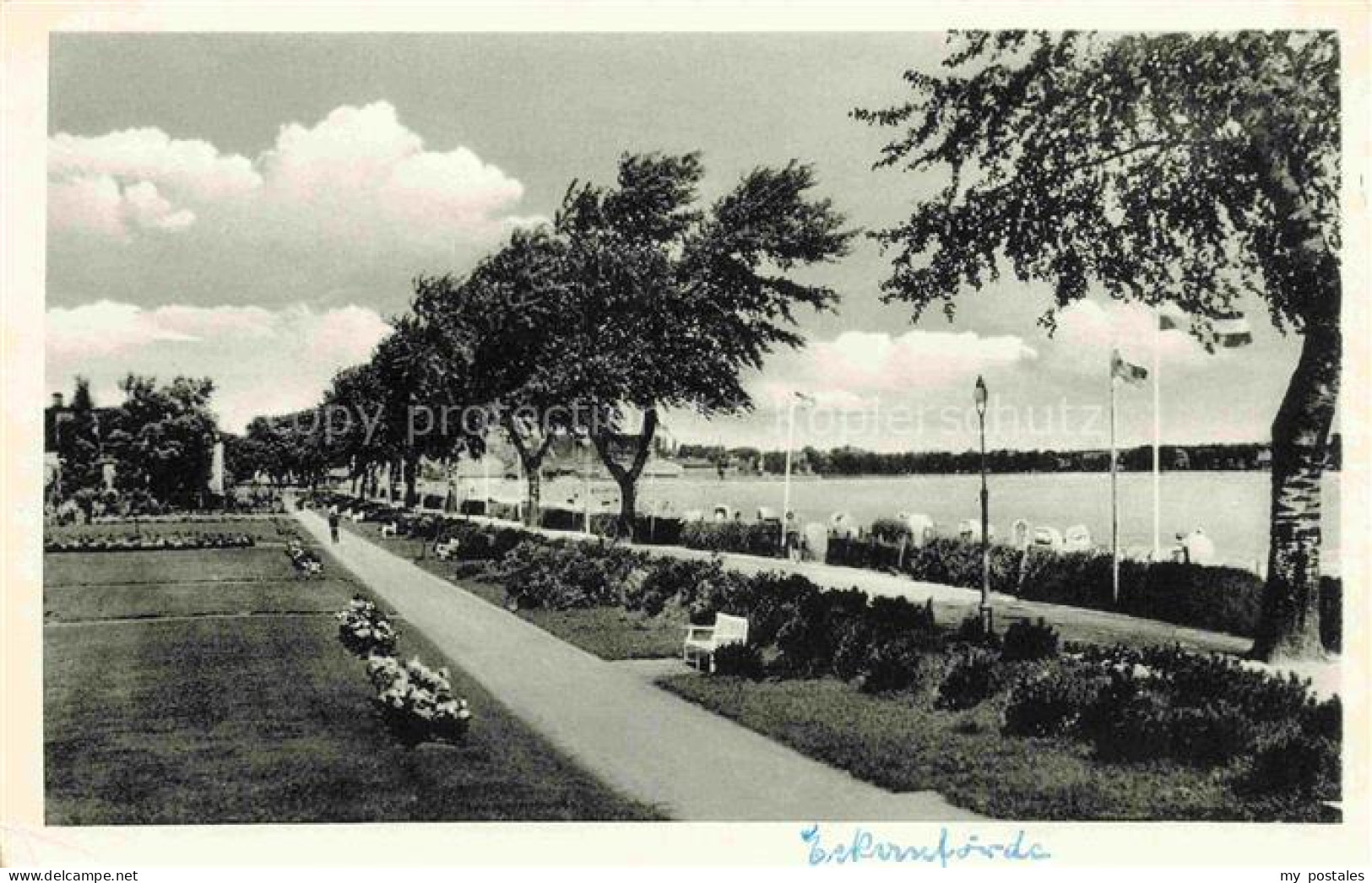 ECKERNFoeRDE Ostseebad Kurpromenade