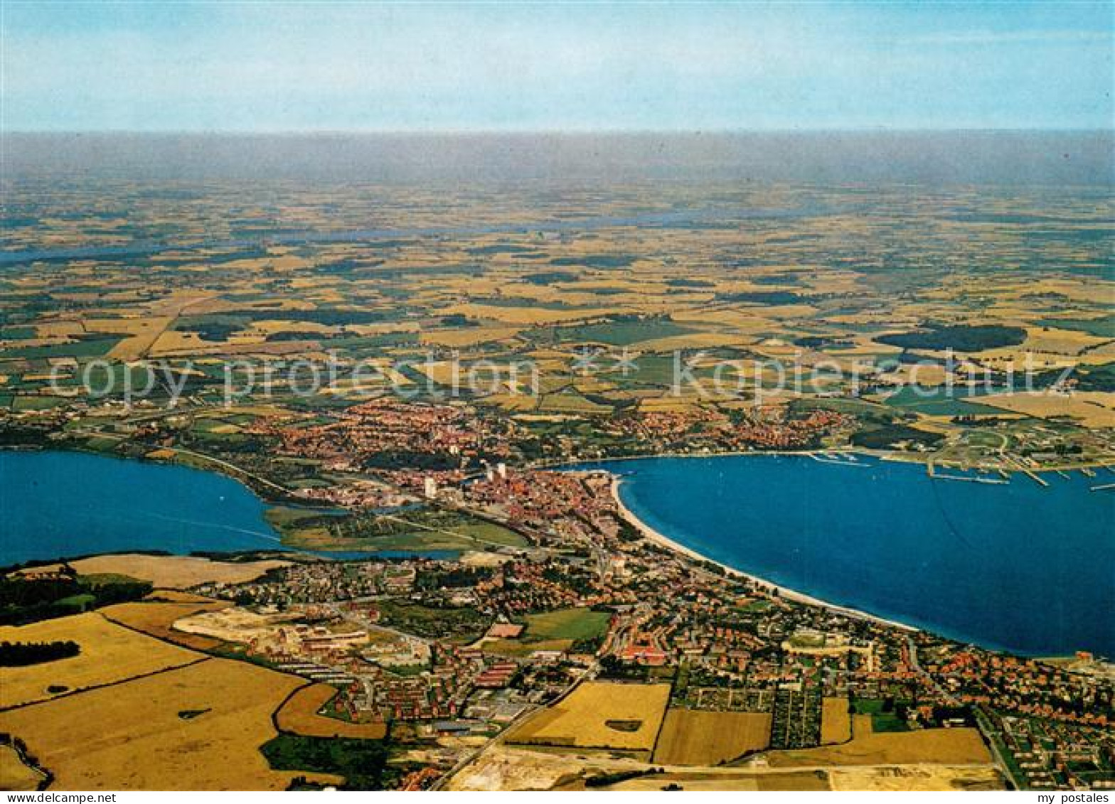 ECKERNFoeRDE Ostseebad Ostseebad Fliegeraufnahme