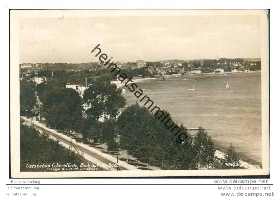 Eckernförde - Bucht - Foto-AK