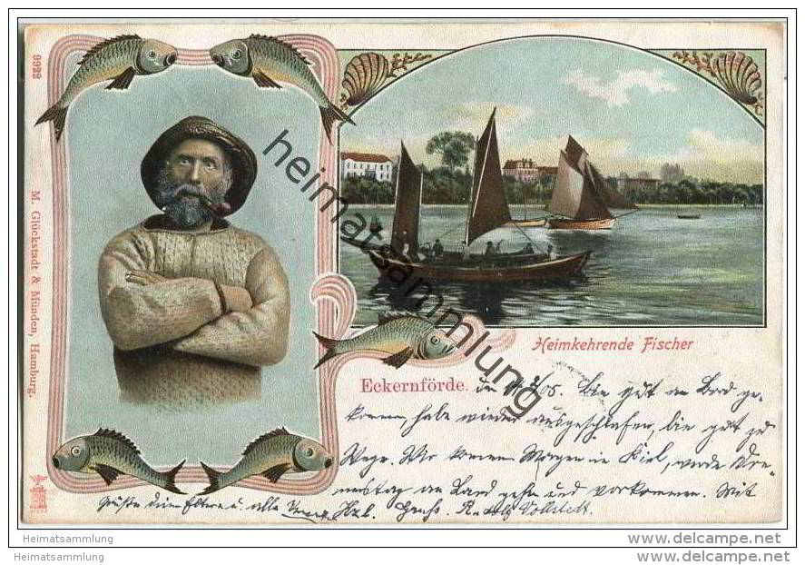 Eckernförde - Heimkehrende Fischer