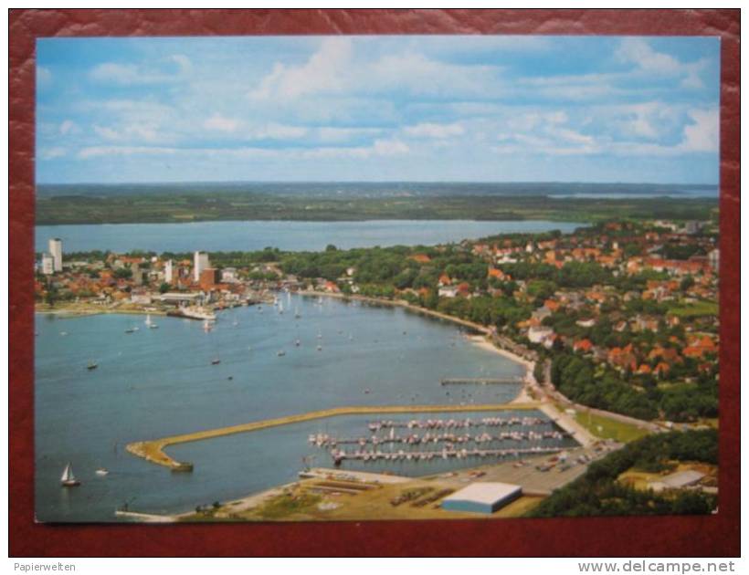 Eckernförde - Luftbild Yachthafen