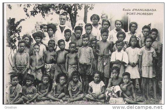 ECOLE D'HANUABADA PORT MORESBY (SUPERBE ANIMATION)