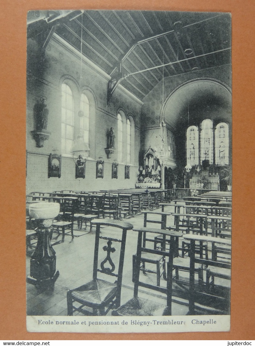 Ecole normale et pensionnat Blégny-Trembleur Chapelle