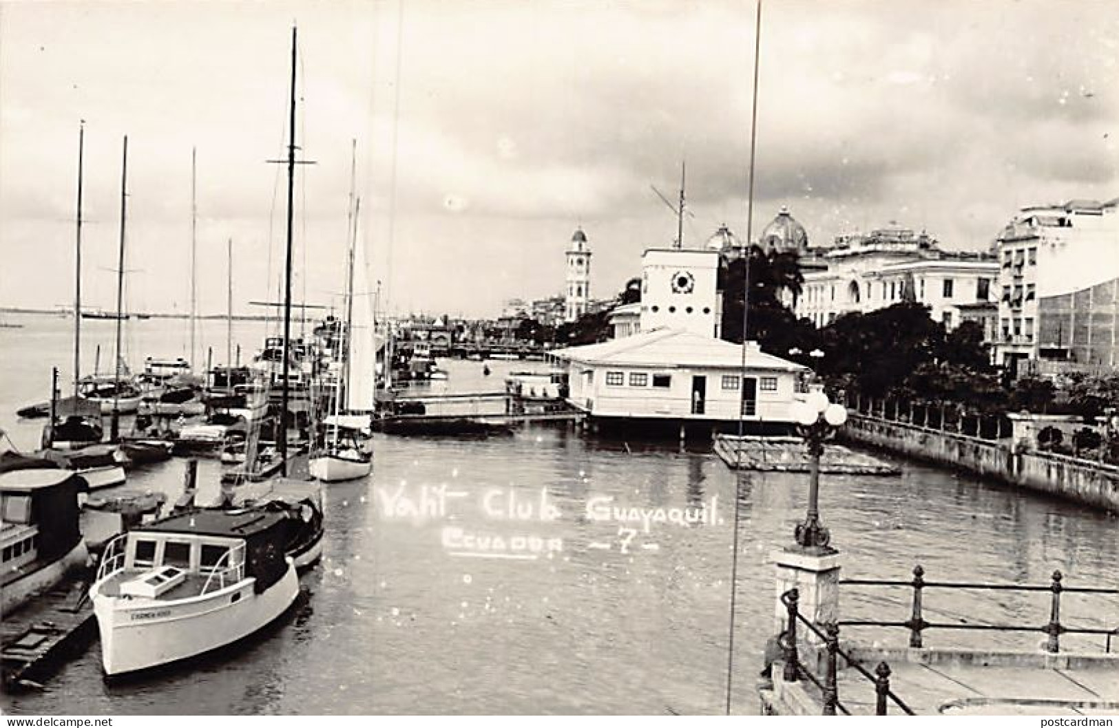 Ecuador - GUAYAQUIL - Yacht Club - POSTAL FOTO