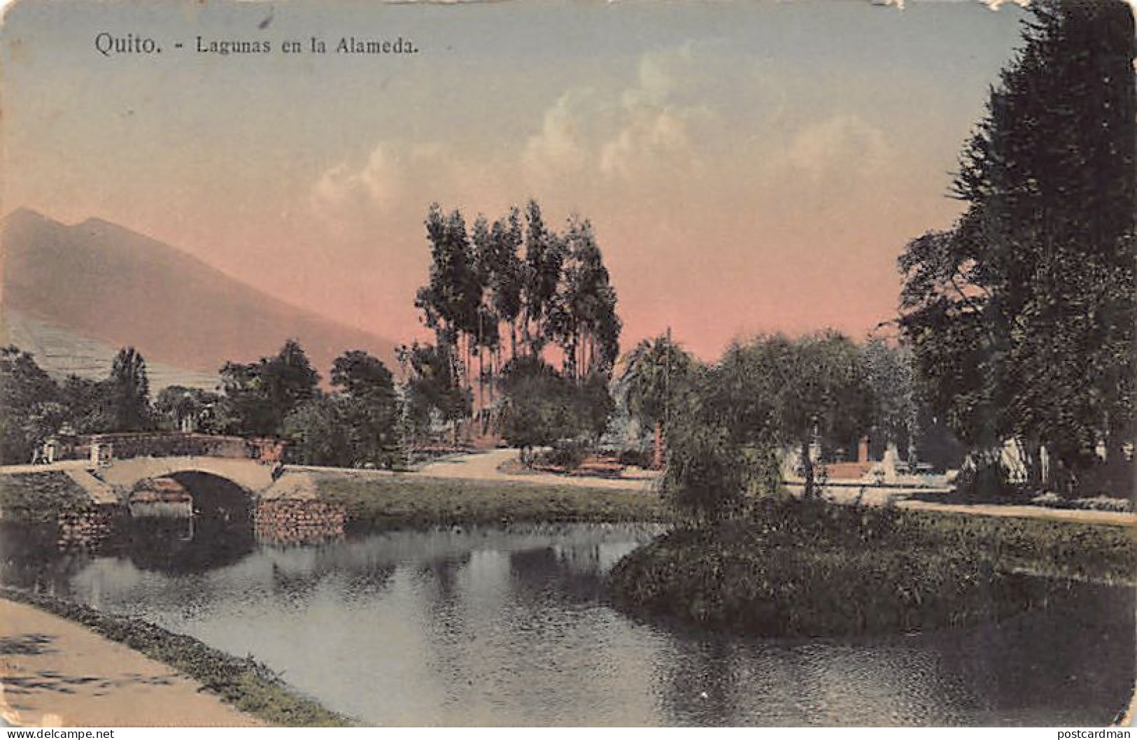 Ecuador - QUITO - Lagunas en la Alameda