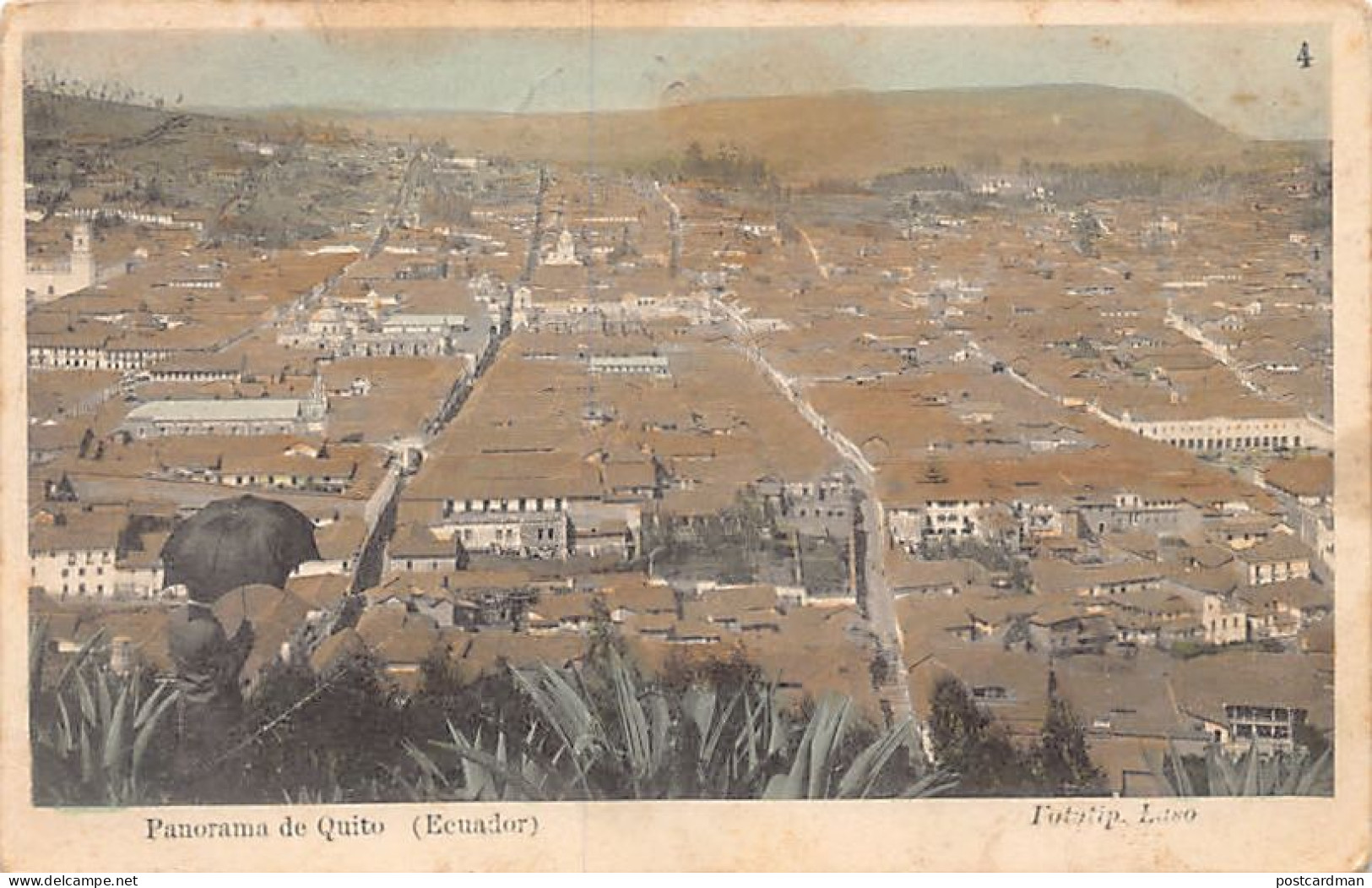 Ecuador - QUITO - Panorama - Ed. Laso 4