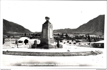 CPA Quito Ecuador, Mitad del Mundo, Denkmal