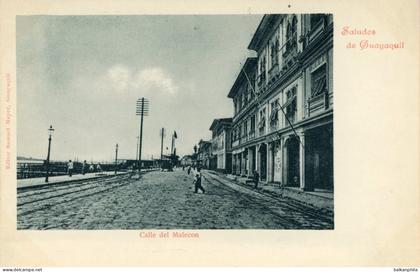 Ecuador Guayaquil Malecon Street