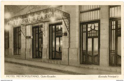 Ecuador Quito Hotel Metropolitano