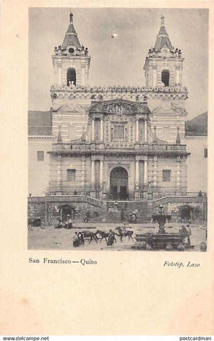 Ecuador - QUITO - San Francisco - Ed. Laso