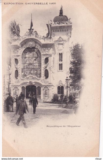 EQUATEUR(EXPOSITION PARIS 1900)