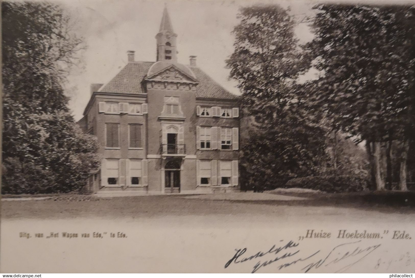 Ede (Gld.) Huize Hoekelum  1902