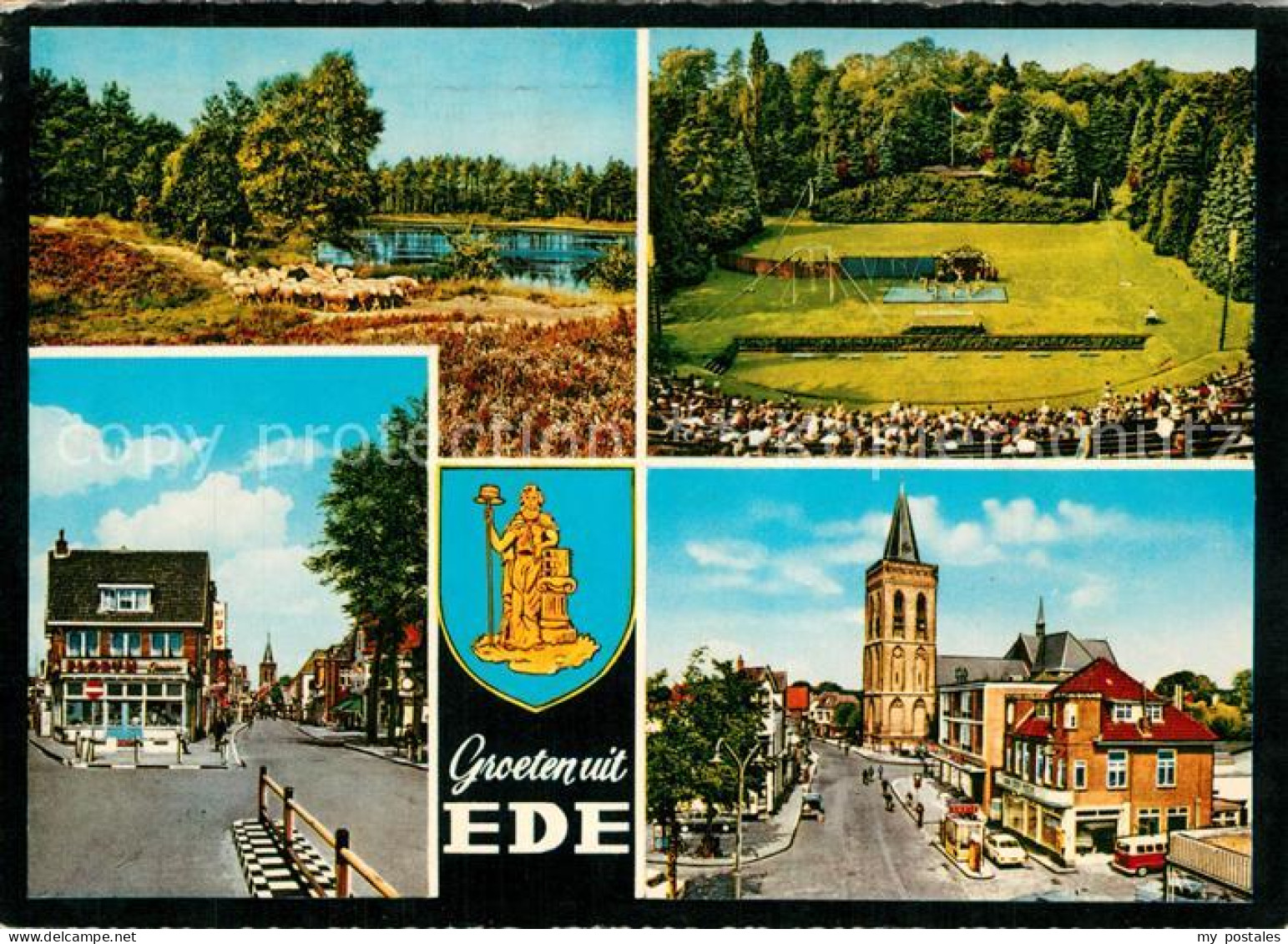 Ede Netherlands Teilansichten