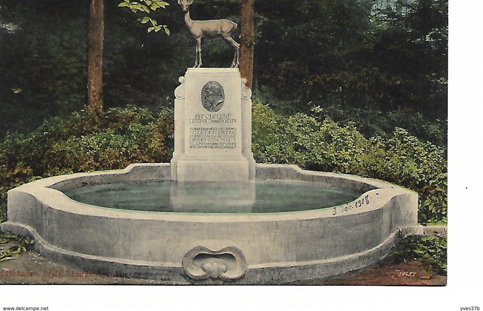 EDENKOBEN, Pfalz. Luitpoldbrunnen