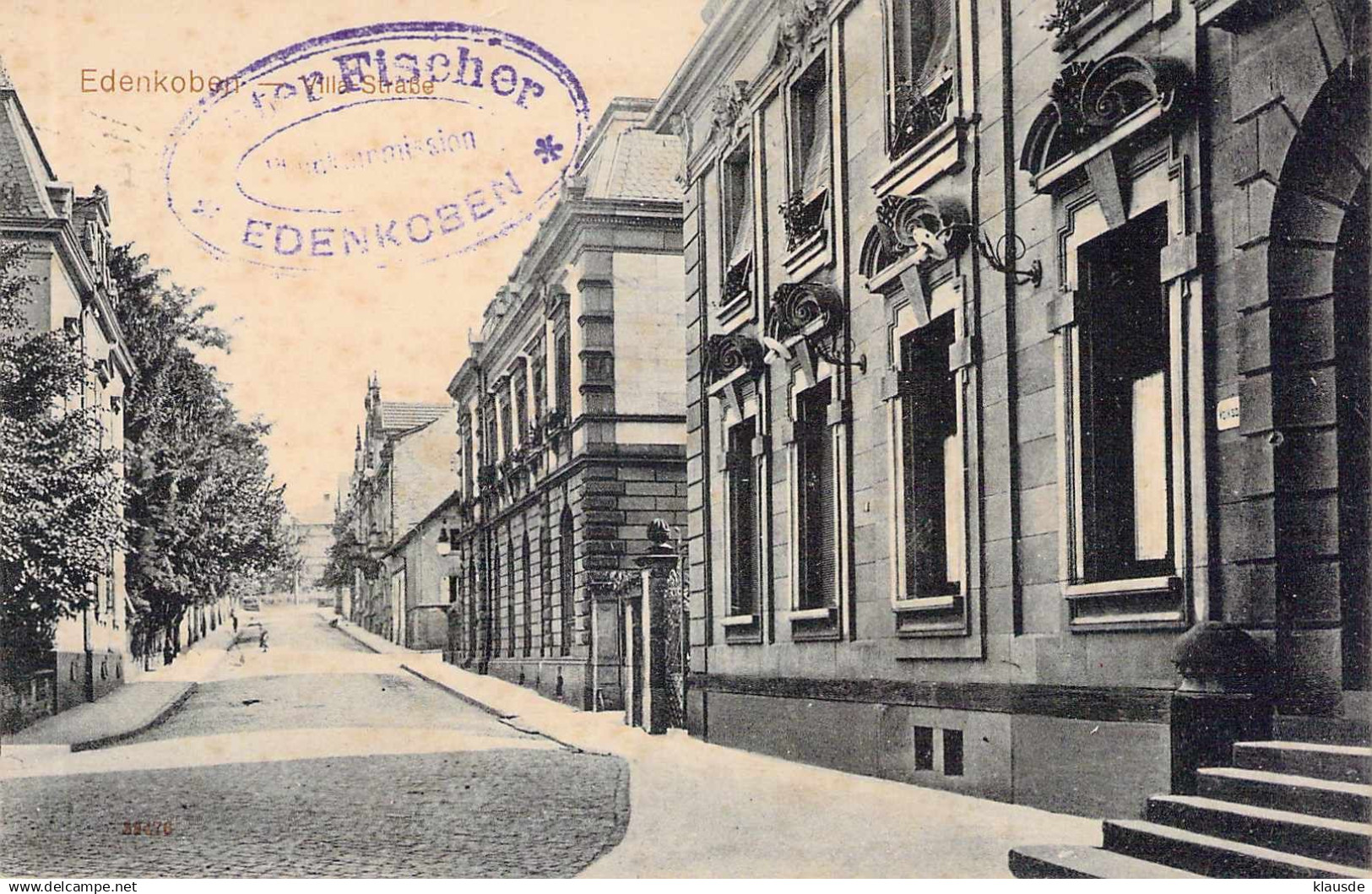 Edenkoben - Villa Strabe gel.1918