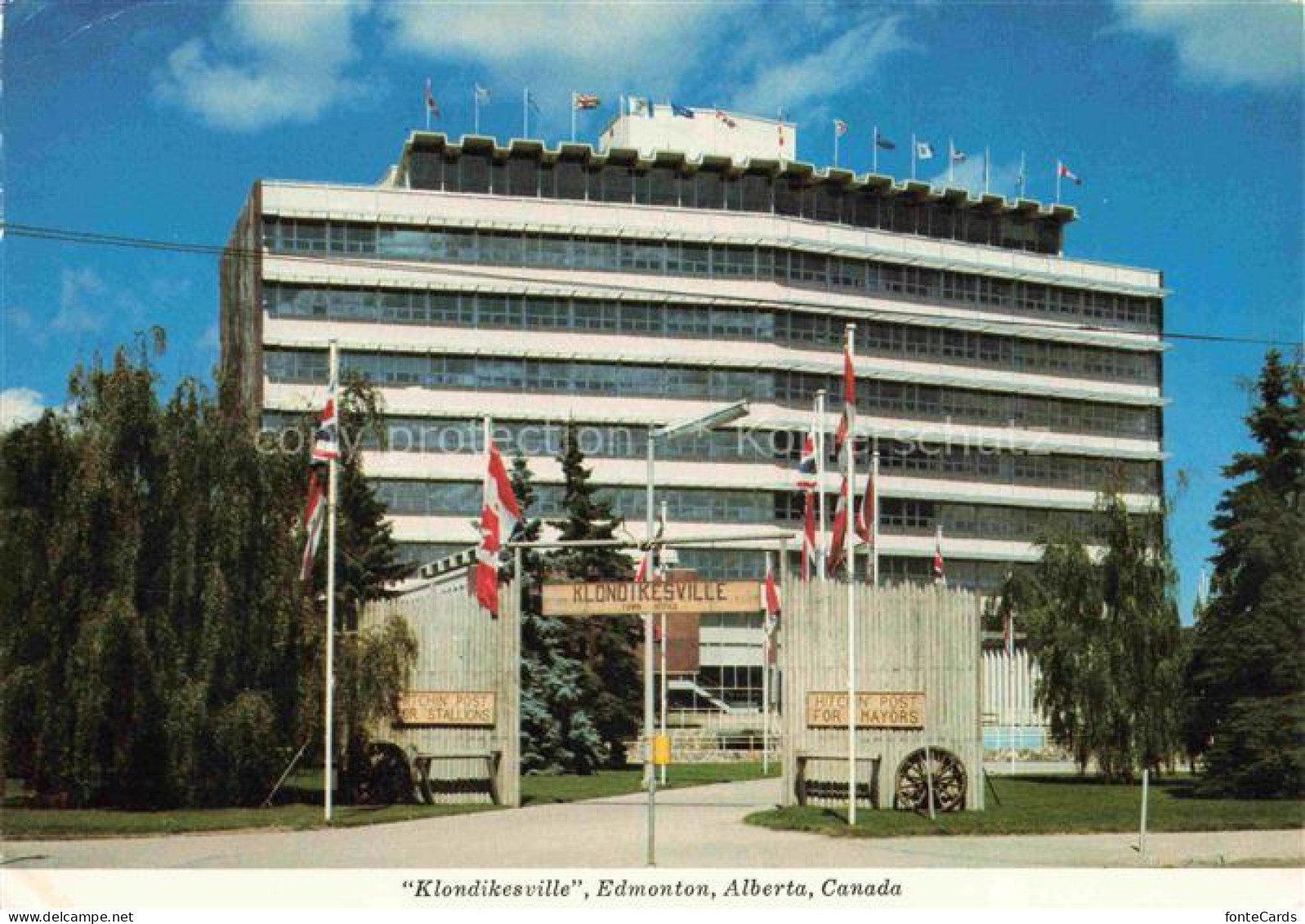 Edmonton Alberta Canada Klondikesville City Hall