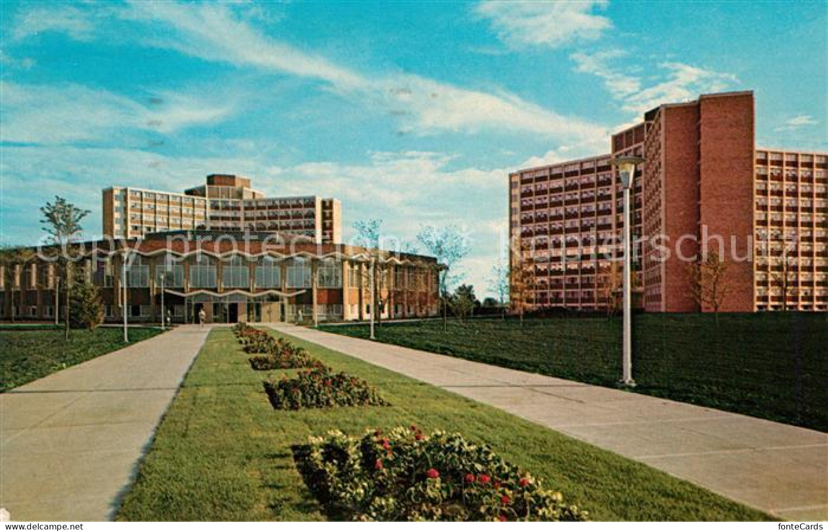 Edmonton Alberta Modern Students Residence University Alberta Campus Lister Hall