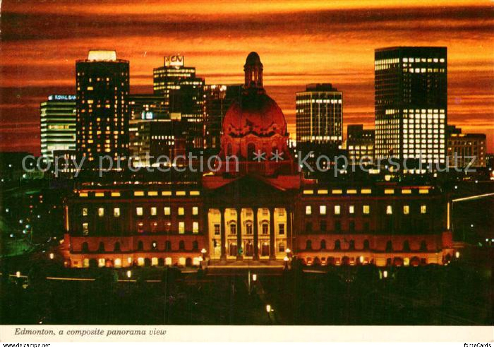 Edmonton Alberta Panoramic view