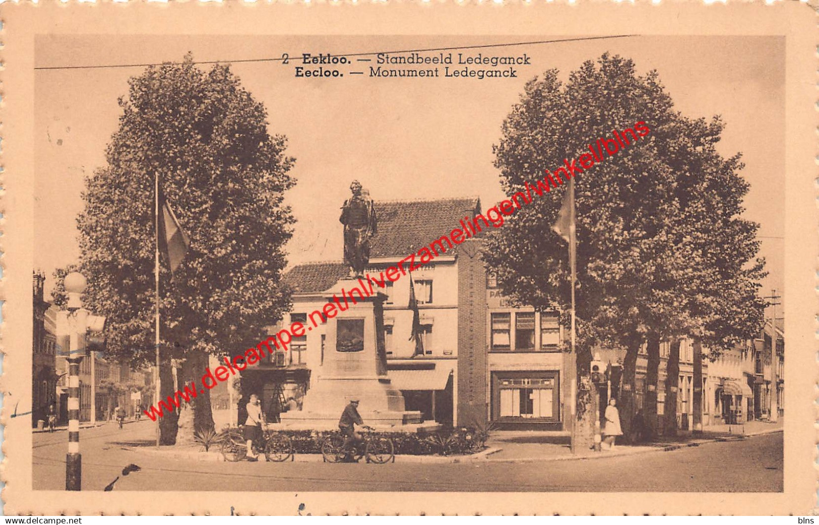 Eecloo - Standbeeld Ledeganck - Eeklo