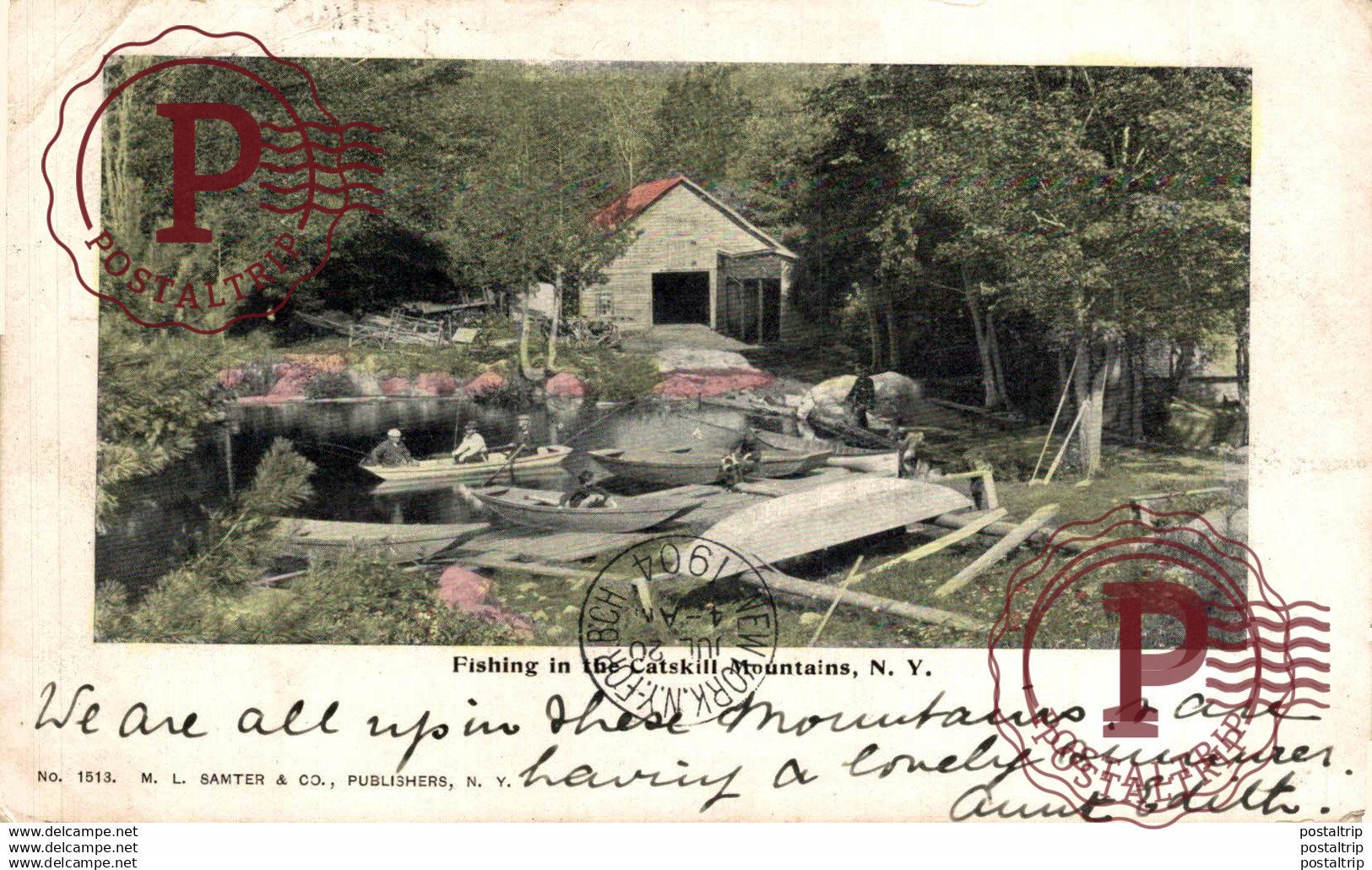 EEUU // USA. FISHING IN THE CATSKILL MOUNTAINS, NY
