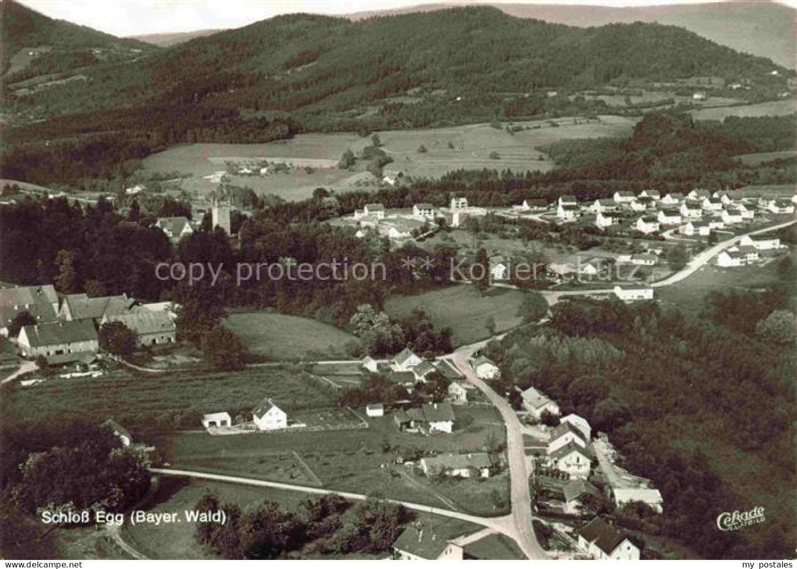 Egg Allgaeu Bayern Fliegeraufnahme Schloss Egg