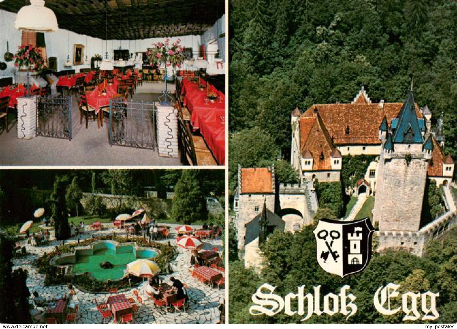 Egg Allgaeu Bayern Schloss-Hotel Egg Restaurants Burgstall und Remise