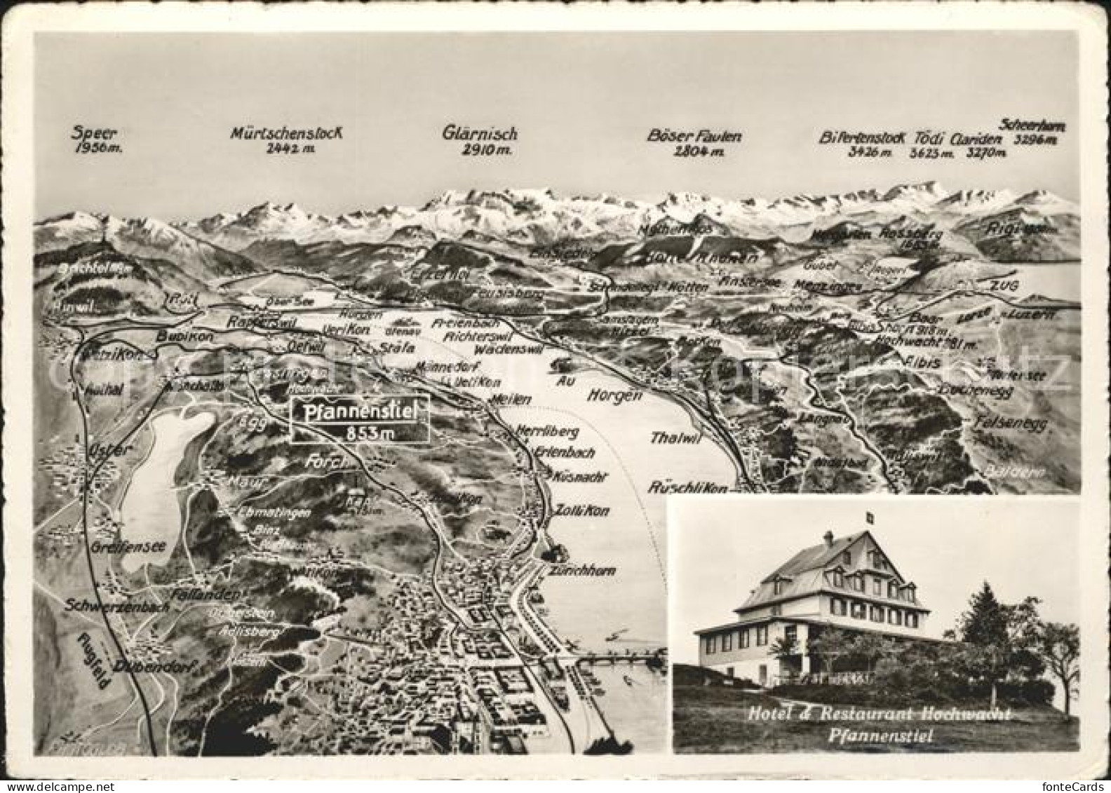 Egg Schufelberger Egg Hotel Restaurant Hochwacht Pfannenstiel Z?richsee Panorama