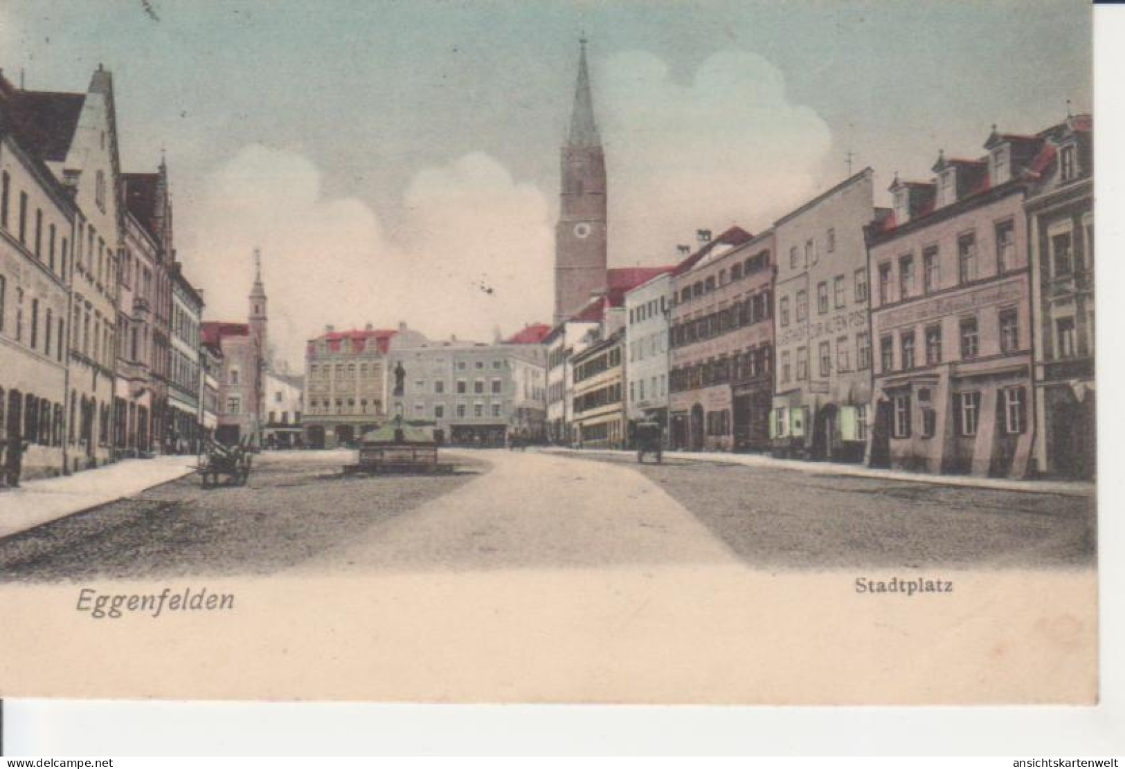 Eggenfelden Stadtplatz gl1907 #208.651