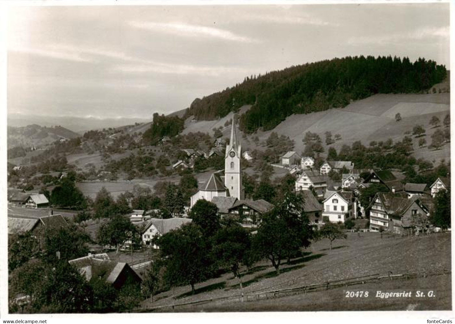 Eggersriet SG Panorama Kirche