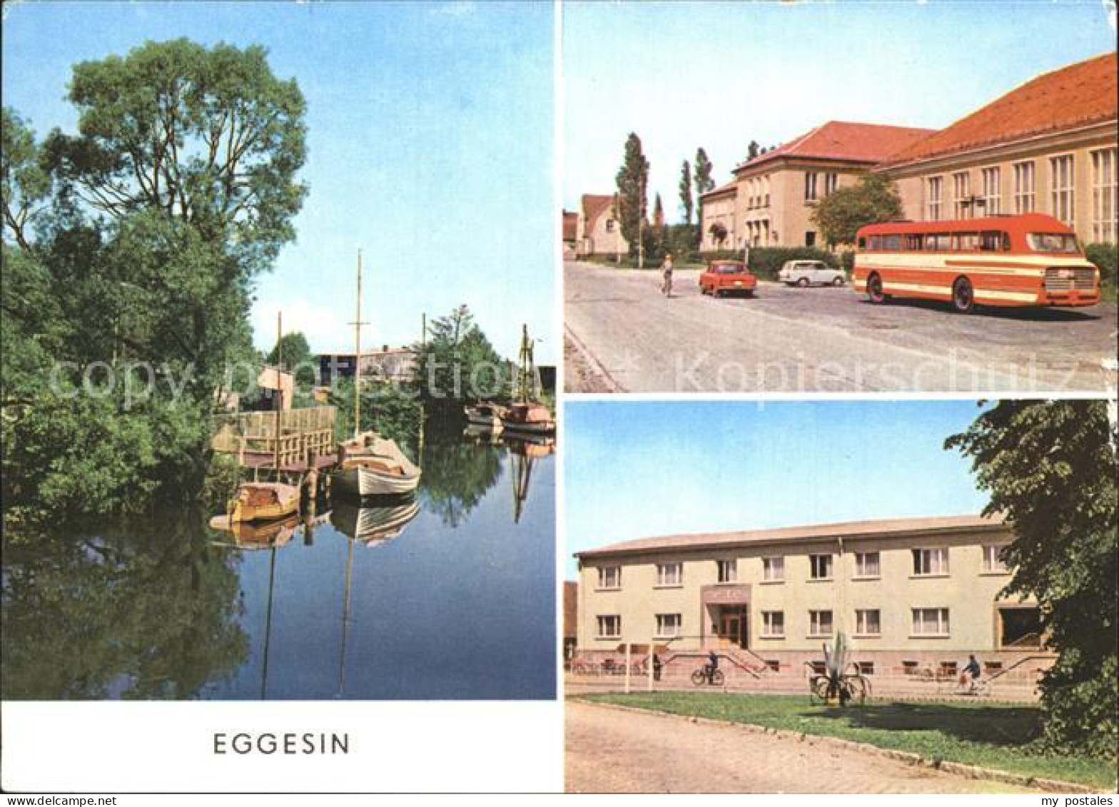 Eggesin HO Hotel Gaststaette Mecklenburg Rat der Stadt