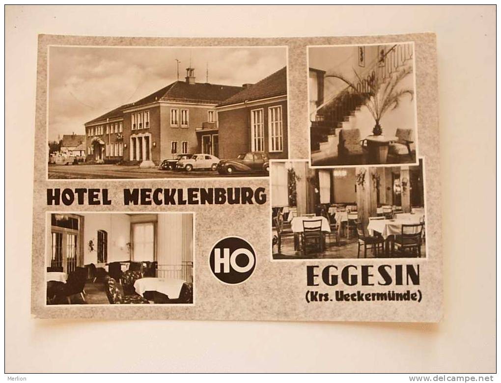 Eggesin - Kr. Ueckermünde - Hotel Mecklenburg  -PU 1966   - VF -   D34014