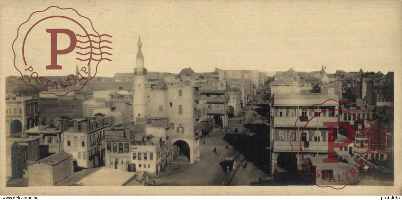 EGIPTO. EGYPTE. EGYPT. RPPC. PORT SAID. VILLAGE ARABE. 15X7CM FOTOGRAFICA.