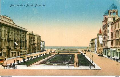CPA Alexandrie Jardin Francais