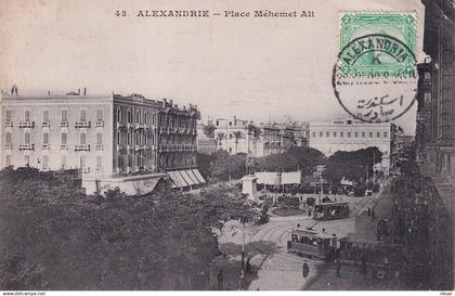 EGYPTE(ALEXANDRIE) TRAMWAY