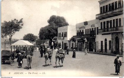 AFRIQUE - EGYPTE -- Assuan - The front