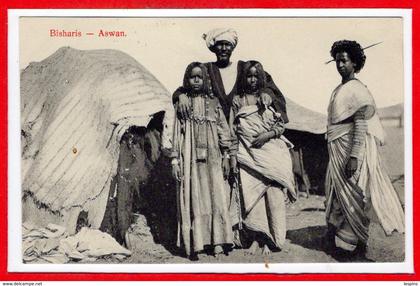 AFRIQUE --  EGYPTE -- ASWAN - Bisharis
