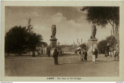 Cairo - The Kasr el Nil Bridge